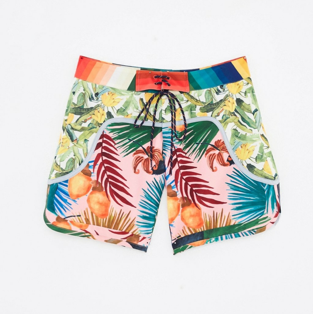 NWT FARM Rio Tropical Board Shorts